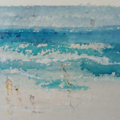 The Nab - Watercolour - 8 x 10 cm - by Rachel Fletcher-Tolman