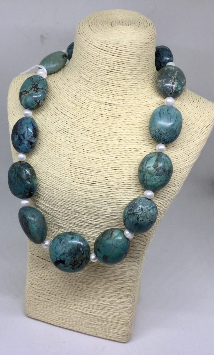 Jan Culverwell 1 - Jewellery - Turquoise necklace