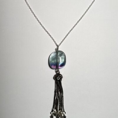 Coloured stone necklace - Sterling silver and gemstone - Small - by Margaret Hurst