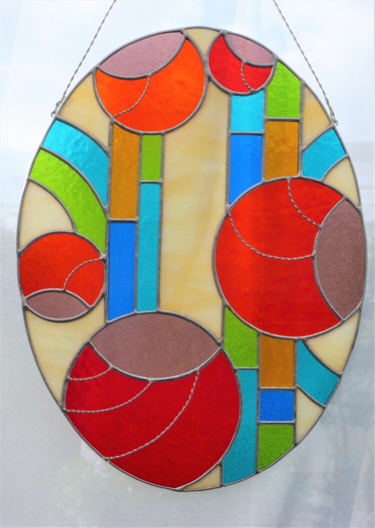 Circles - Stained glass