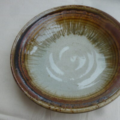 dish - stoneware - 9 inch diameter - by Alison Sandeman