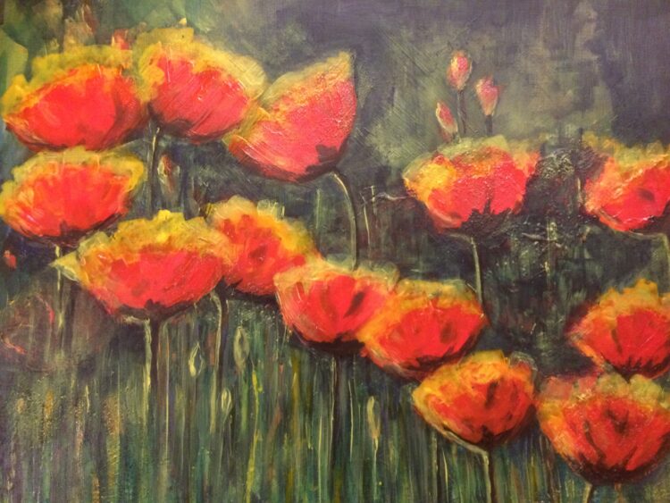 Poppies - Acrylic