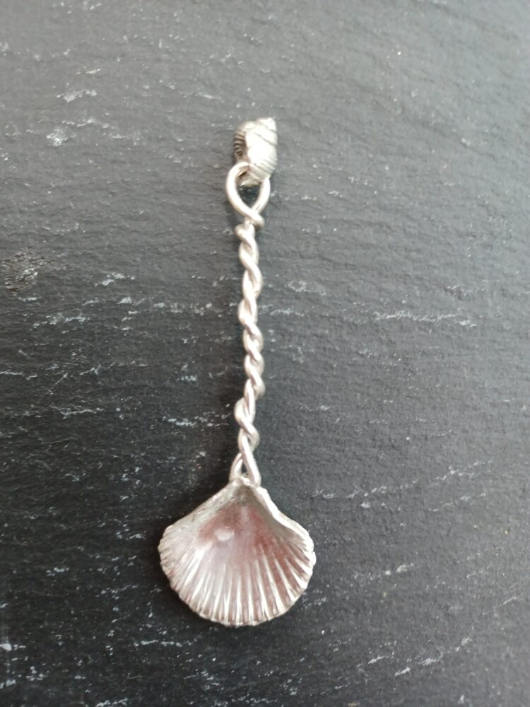 Seashell Spoon - Sterling Silver