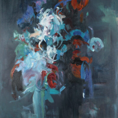 Becoming Echo - Oil on canvas - 120 x 100 cm - by Jayne Sandys-Renton