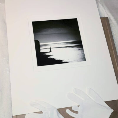 Moonlight on Beachy Head, The Seven Sisters, East Sussex - Silver gelatin photograph - 8