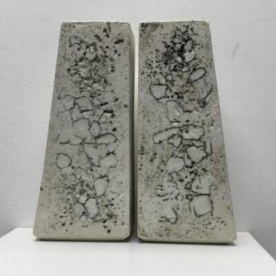 Pair of Vases - Ceramic - 15 x 15 x 4.5cm - by Jenny Murrell