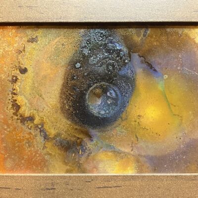 Lunar Eclipse - Copper craft - 7”x5” - by Jake West
