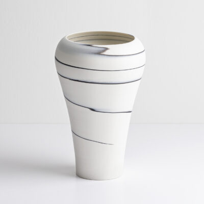 Porcelain Vase - porcelain - H: 25cm - W: 14cm - by Deborah Harwood