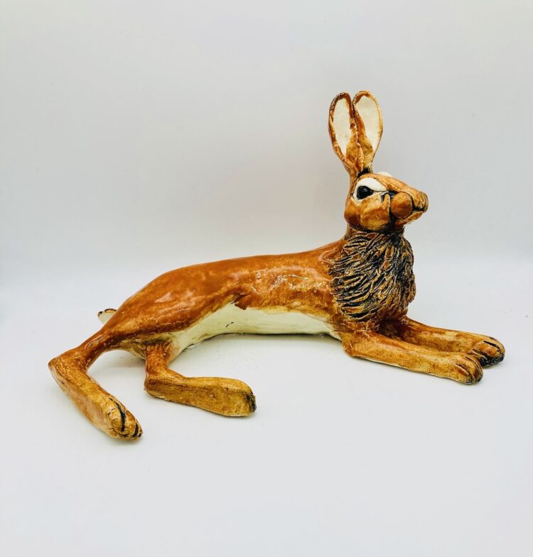 Sleeping Hare - Ceramic