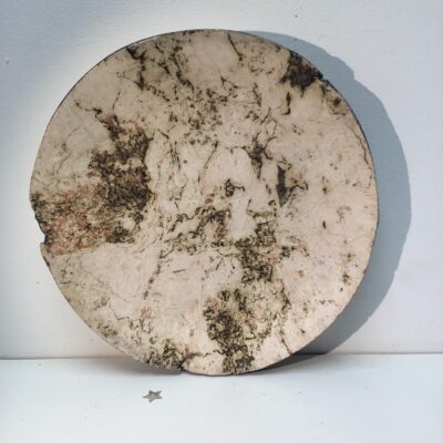 Plate - Ceramic - 210 mm dia - by Jenny Murrell