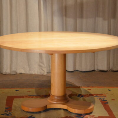 Table - Maple - 140 cm dia x 75 cm h - by Tim Jasper