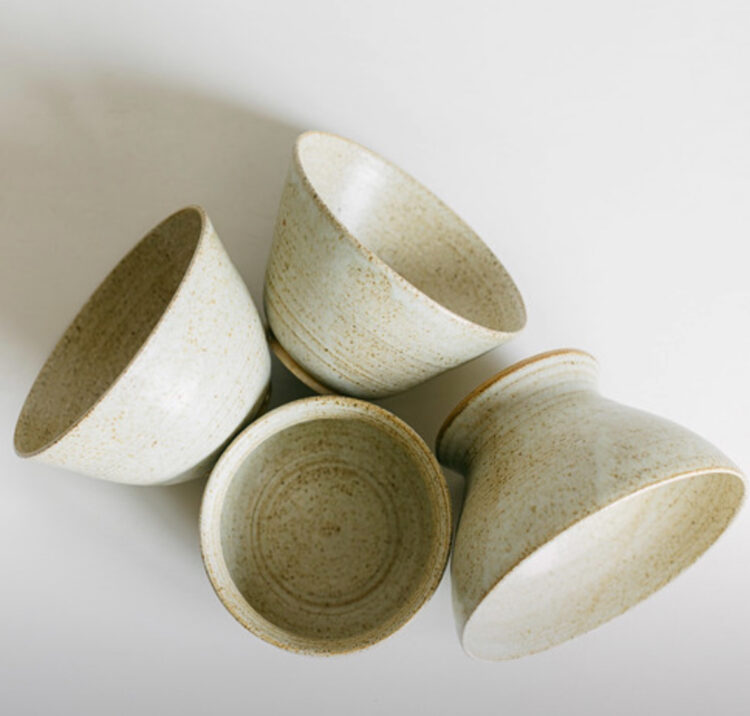 Ikebana vase - Stoneware clay