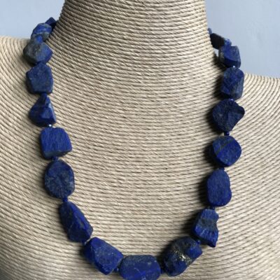 Raw Lapis Lazuli necklace - Jewellery - 20