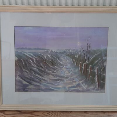 Path to Fishbourne Creek - Pastels - 17