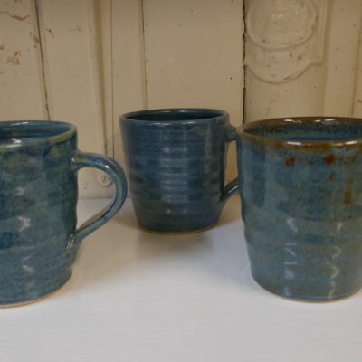 Stoneware mugs - Ceramic - 100 x 90 mm - by Alison Sandeman