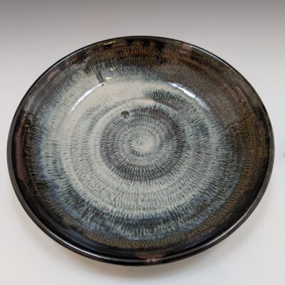 Medium Bowl, Apple Ash glaze over red slip - ceramic - stoneware - 30cm diameter - by St John Trundle