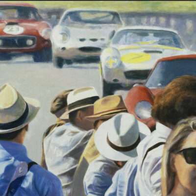 Hats in the Ring - Oil on board - 59 x 65.5cm - by Richard Whincop