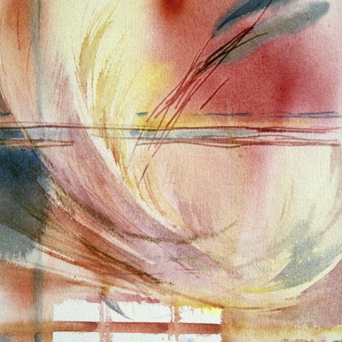 BLUE CHICORY HAZE - Transparent watercolour