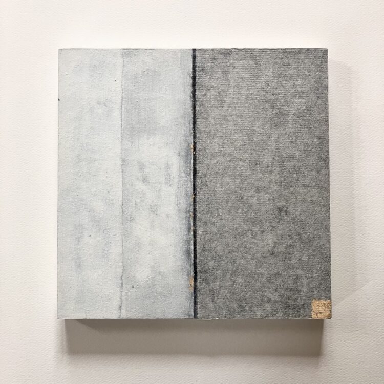 Shadow cast - mixed media