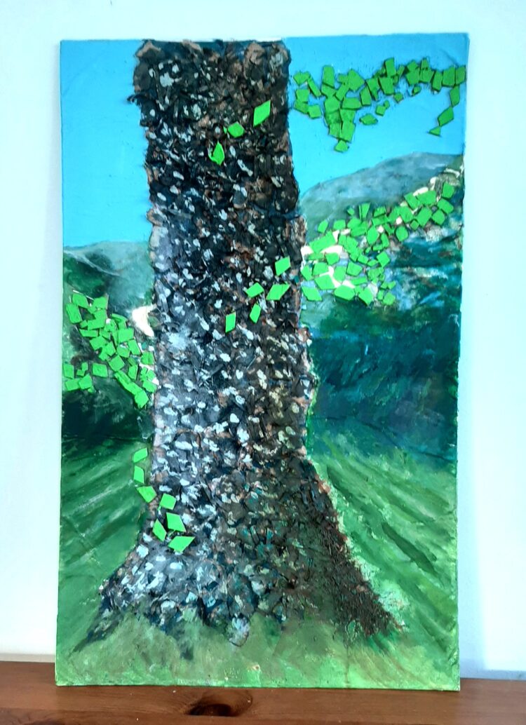 The Tree - Mixed media