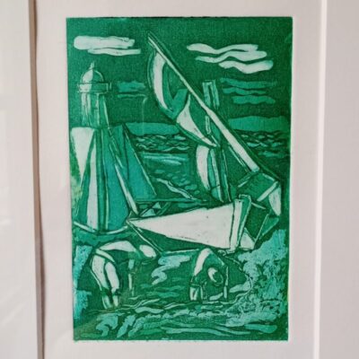 Harbour - Etching - 4x6