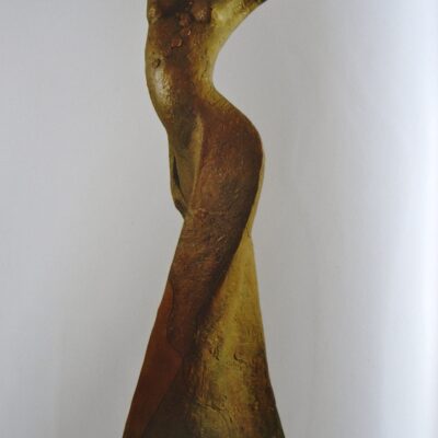 Artemis - bronze resin - 8 foot - by Alexandra Beale