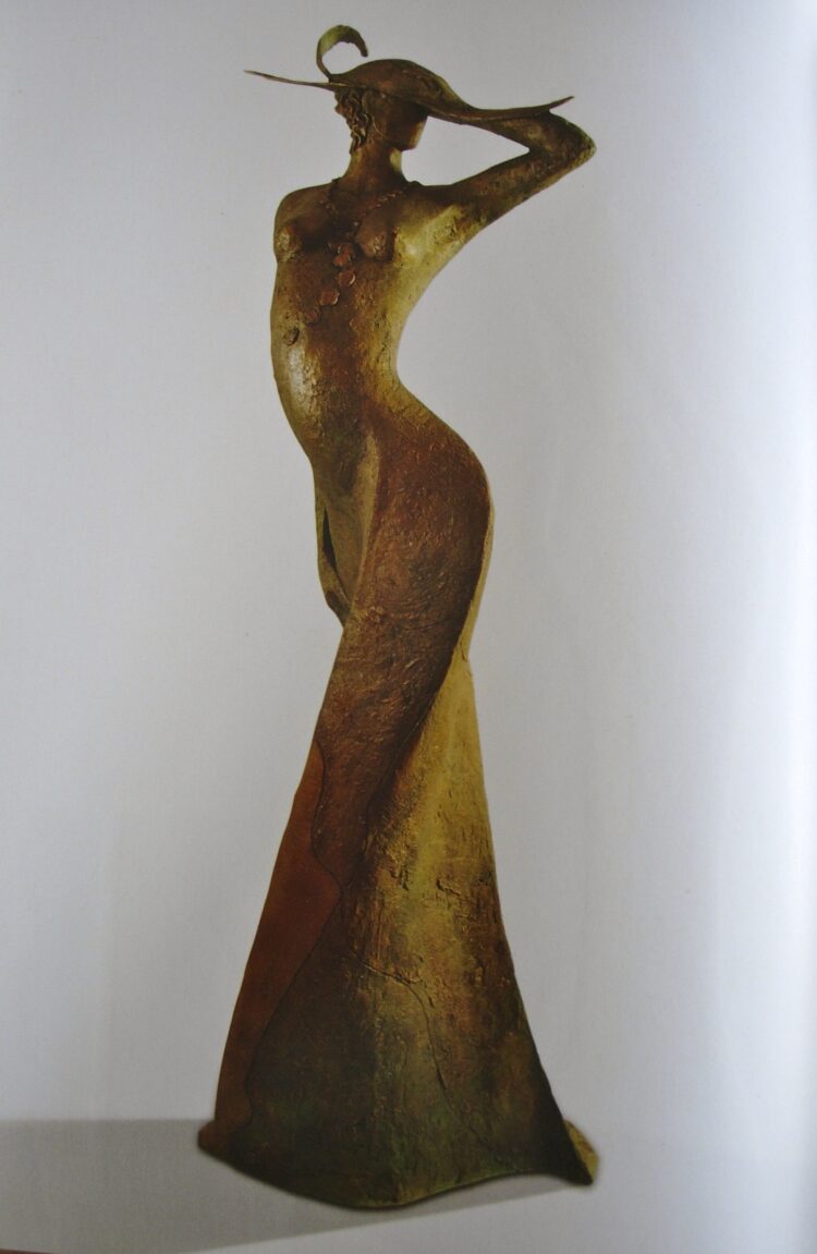 Artemis - bronze resin