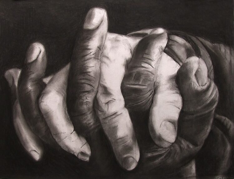 Friendship Hands - Drawing