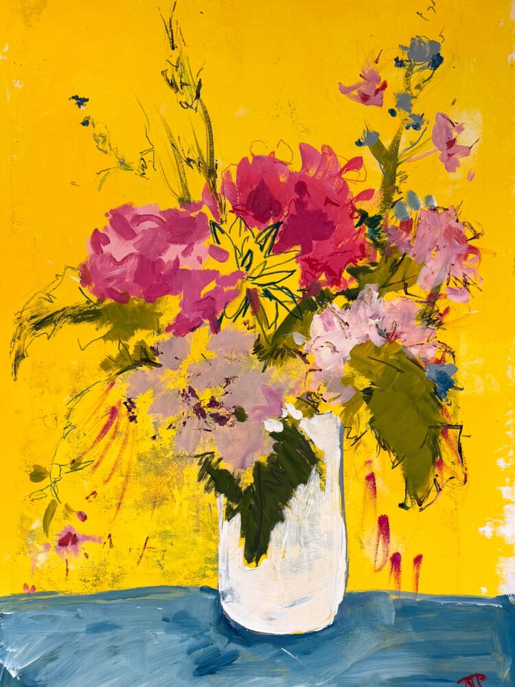 Cheery Bunch - Acrylic on paper