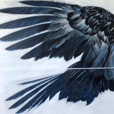 The Broken Wing - Acrylic on canvas - 1.9m x 1.40m - by Gordon Aldred