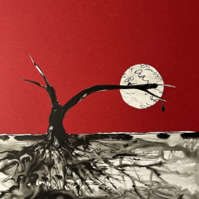 The Meniscus Tree - Mixed Media - 30 x 40cm - by Marie Monro