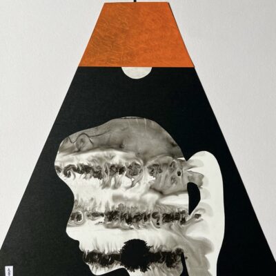 Against the orange light - Mode Media - 30 x 40cm - by Marie Monro