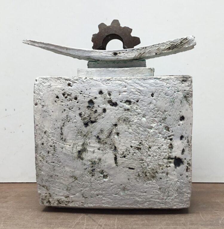 lidded pot - ceramic