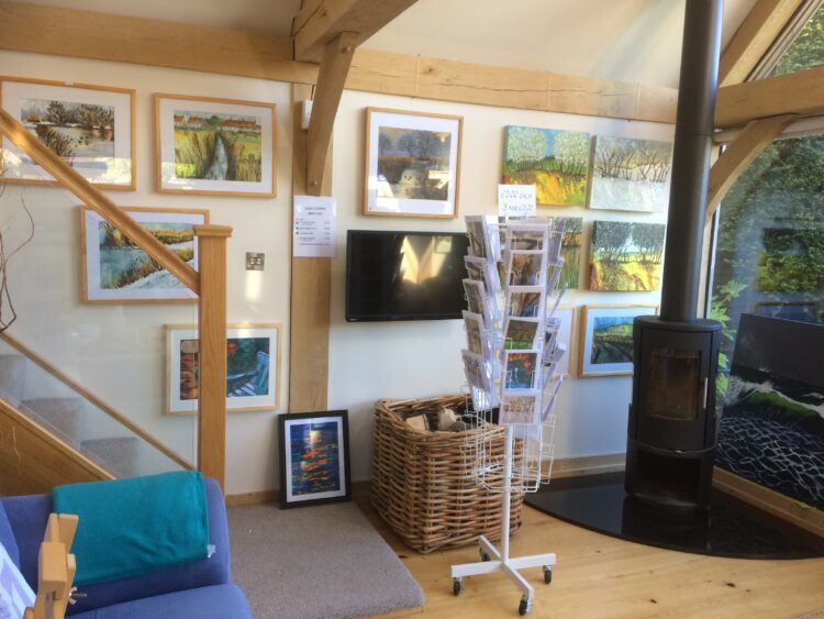 Timeline Seascape - Acrylic with texture