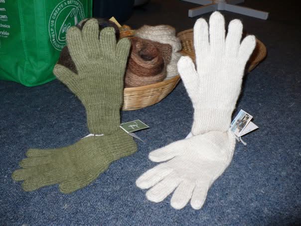 Marino Gloves - Hand spun marino