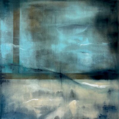 horizon - oil on canvas - 710 x 710 mm - by Penny Hamblin