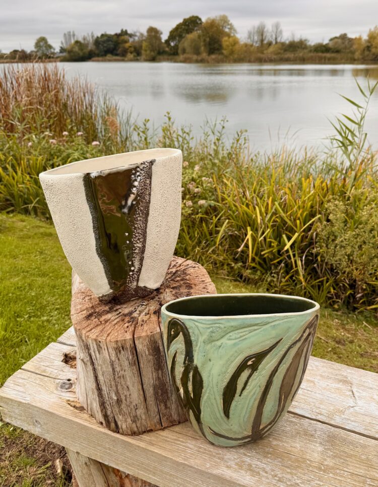 In the Wild - Stoneware vase