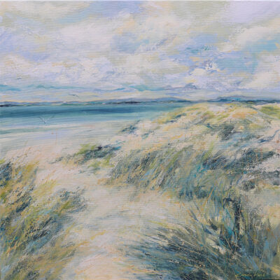 Windswept - Acrylic - 80cm x 80cm - by Linda Vine