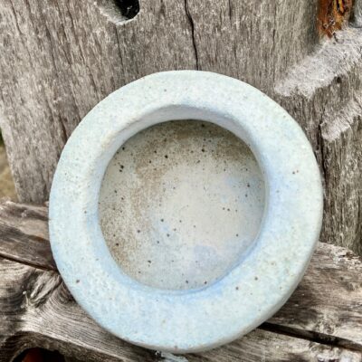 Garden bowl - Stoneware ceramics - 20 cm diameter - by Janet Guest