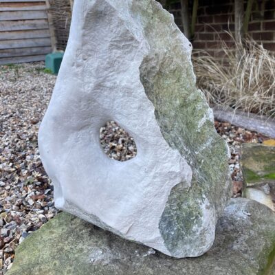 Of Lying Fossil - Malmestone - 56 x 42 x 19 cm - by Jonathan Seal