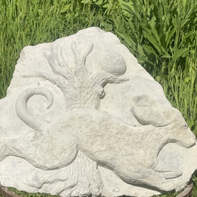 Trinity - Malmstone - 57 x 47 x 26 - by Jonathan Seal