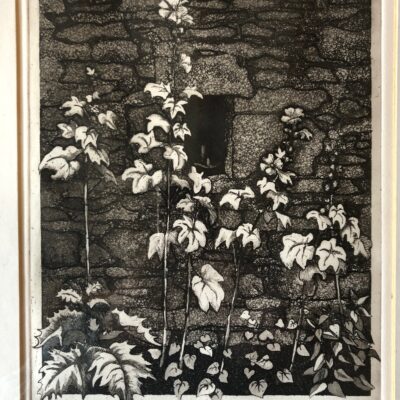 Niche - etching - 25 x 20 cm - by Miranda Phillimore