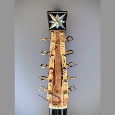 Salter after Perry 1777 - Maple, Spruce, Brass, Mother of Pearl - 70cm x 35cm x 20cm - by Paul Fremantle