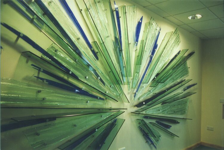 Hope and Uplift - Glass enamelled