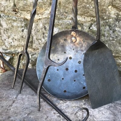 Fireside items - Mild Steel - Mix - by Richard Elgar