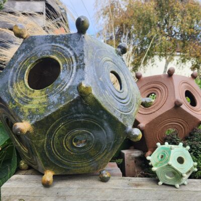 Dodecahedron - Crank Clay - Various - by Sarah Amos