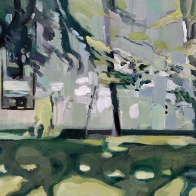 Shimmering Light - Oil on board - 40 x 30cm - by Sue England