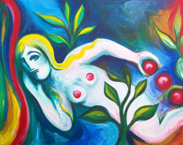 Eve? - Acrylic on canvas