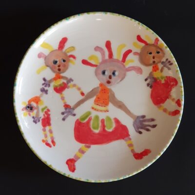 Ring a Ring - ceramic - 18 cm - by Sylvia Kopecek