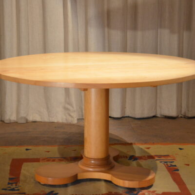 Dining table - Maple - 1500 mm diameter - by Tim Jasper